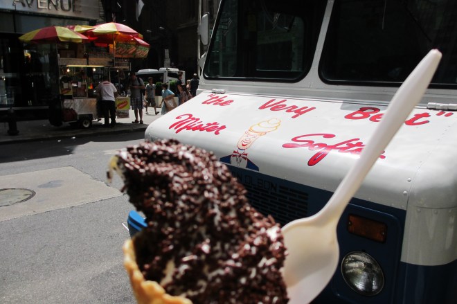 Sometimes I think the ice cream is but a conduit for the ever-important sprinkle.